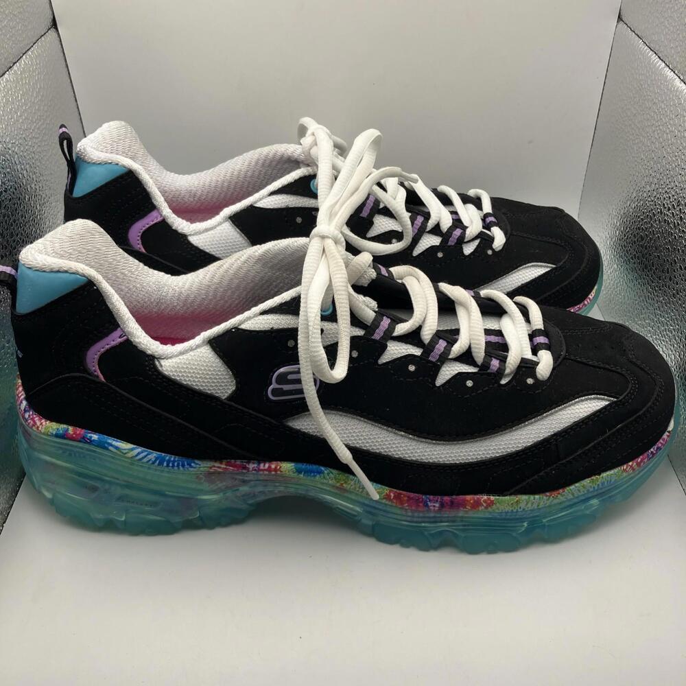 Skechers Women's D'Lites Crystal New Streak Sneakers Sz 11 NWOB - Picture 4 of 10